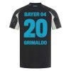 Maillot de Supporter Bayer 04 Leverkusen Alejandro Grimaldo 20 Troisième 2024-25 Pour Enfant